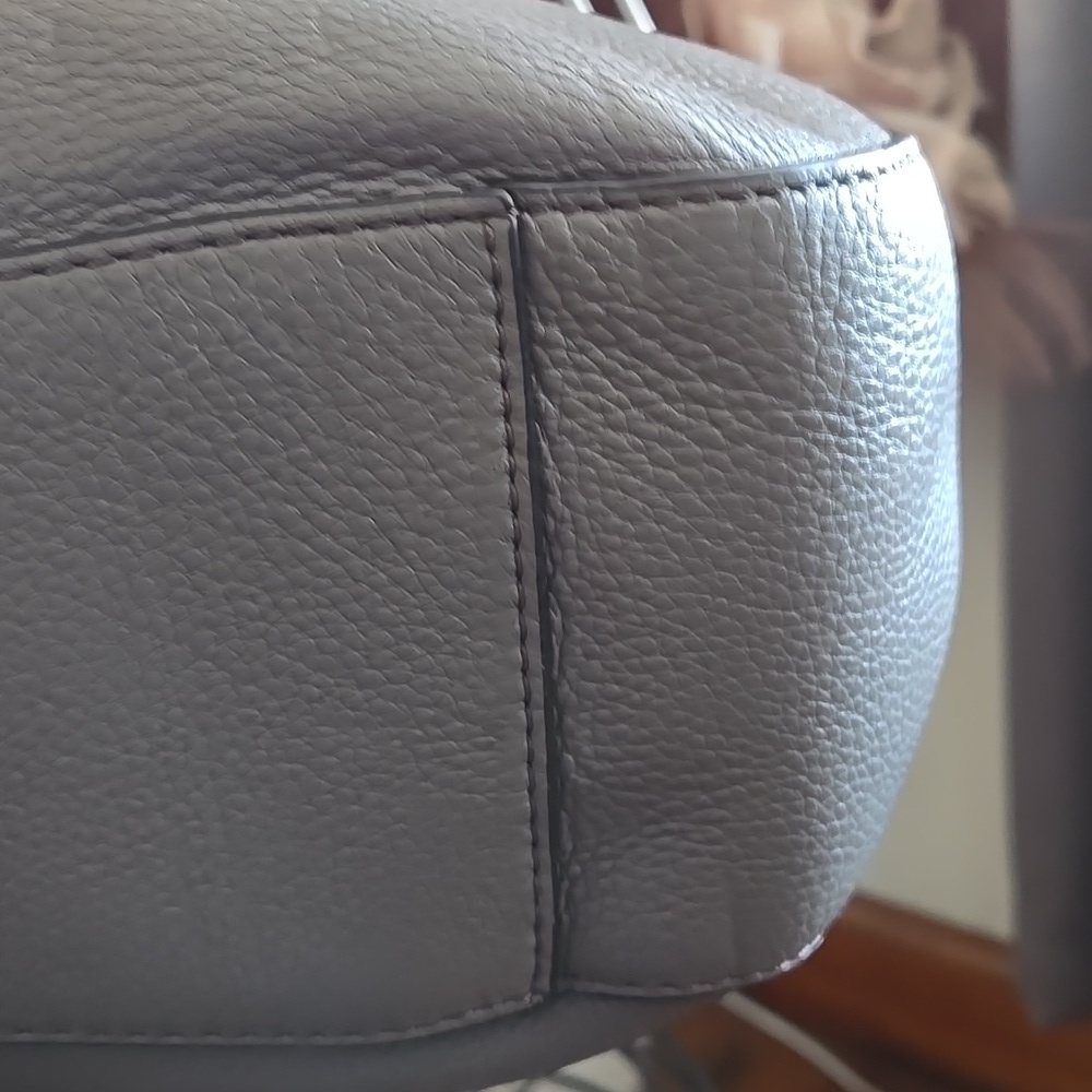 Michael Kors Raven Taupe Leather Hobo Bag - Picture 6 of 13
